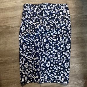 Express midi length pencil skirt